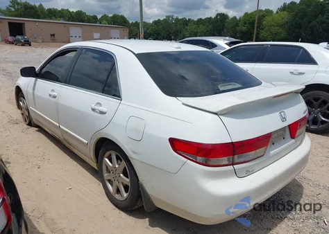 2004 Honda Accord 3.0 Ex из США, поврежденный, VIN 1HGCM66524A053291